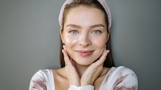 A woman with sensitive skin smiling 