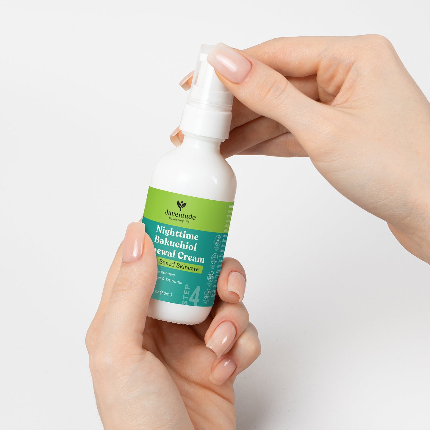 Nighttime Bakuchiol Renewal Cream for Sensitive Skin