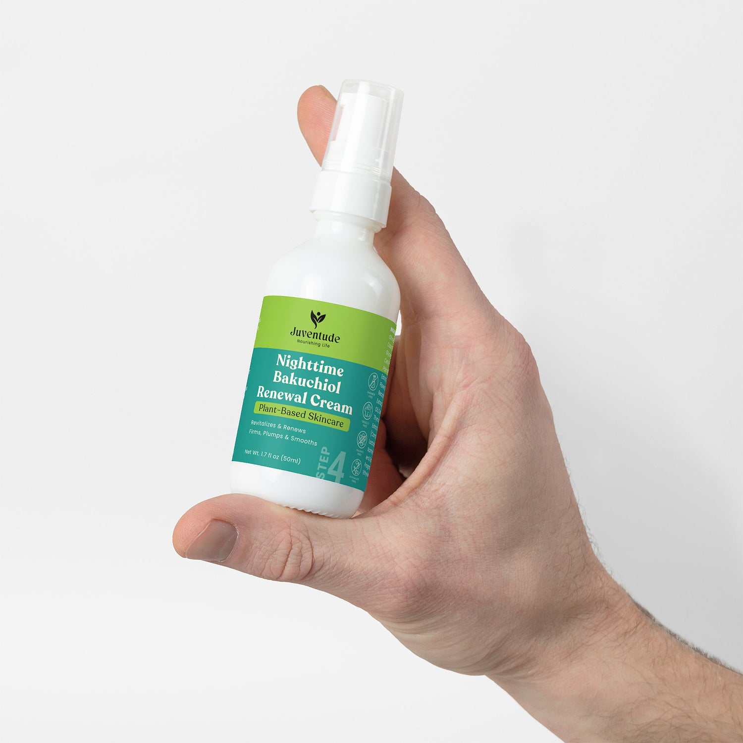 Nighttime Bakuchiol Renewal Cream for Sensitive Skin