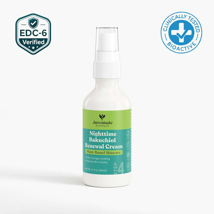 Nighttime Bakuchiol Renewal Cream for Sensitive Skin