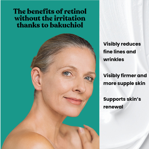 Nighttime Bakuchiol Renewal Cream for Sensitive Skin