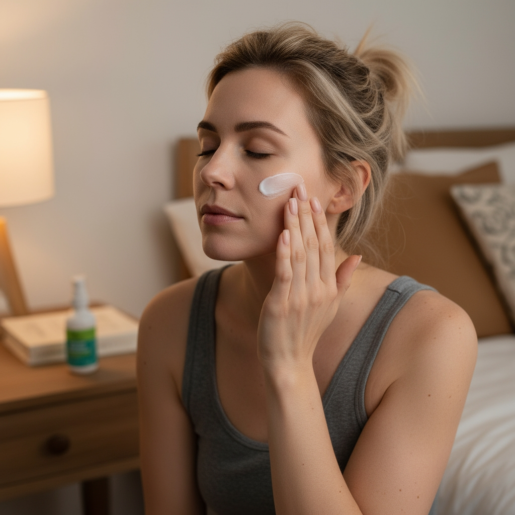 Nighttime Bakuchiol Renewal Cream for Sensitive Skin